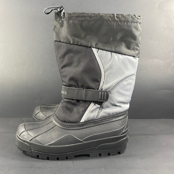 L.L. Bean Northwoods Winter Black Kid’s Boots size - Picture 3 of 8